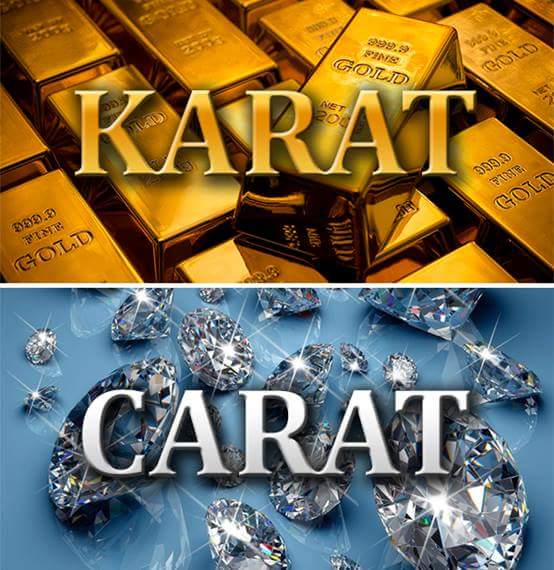 Karat vs Carat in Fine Jewelry